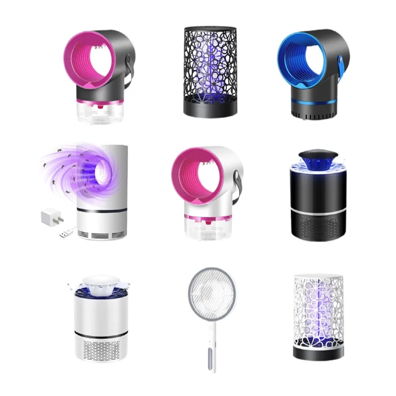 

Newest Design Indoor Intelligence Led Mosquito Killer Household Electronic Mosquito Repellent Pest Control Lamp Mosquito Killer, Black white