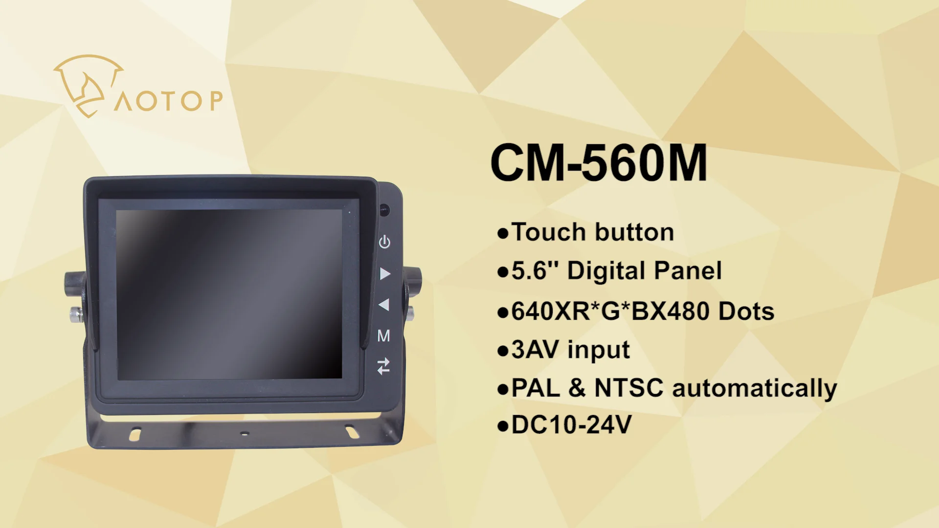 Wired Tractor Rv Universal Semi Box Truck Gm Trailer Backup Camera