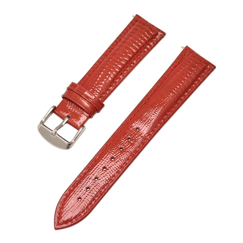 14mm 16mm 18mm 20mm 22mm 24mm Top Grain Genuine Leather Watch Band