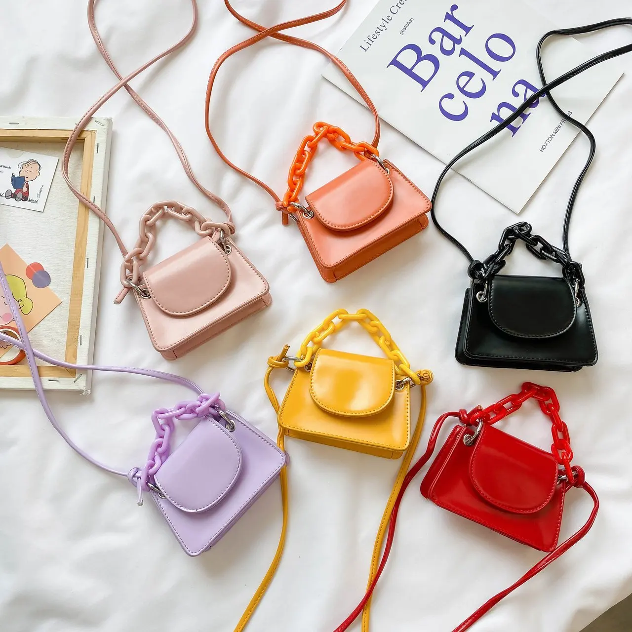 

2020 top vendors custom cute small mini purse girls kids pu leather crossbody bag purse handbag for children