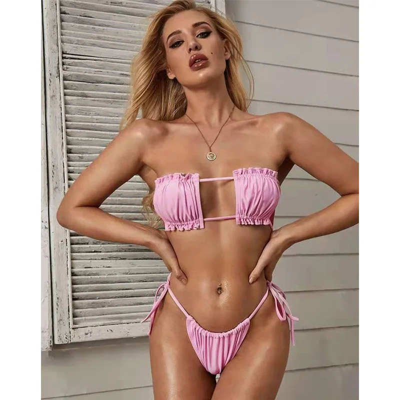 

2021 Wholesale Fashion Femme Erotic Lace Bralette Set Sexy Lingerie Women Lenceria, Customized color