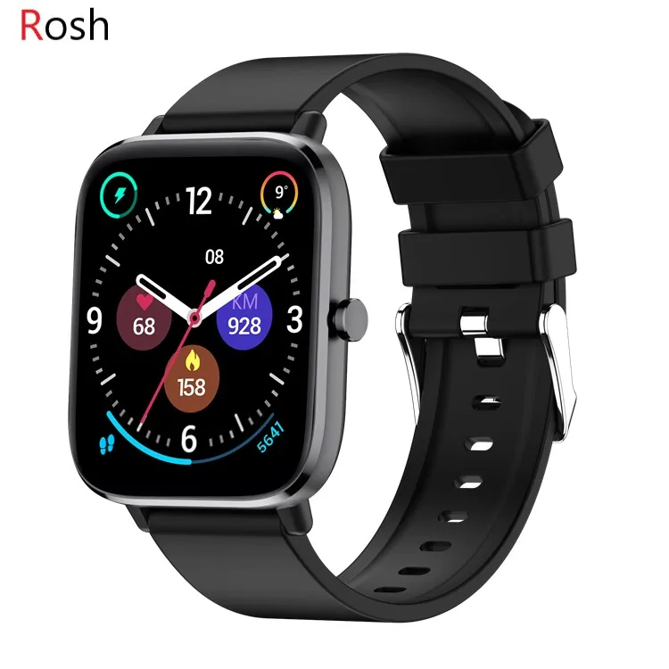 

T45S Body Temperature Heart Rate Blood Pressure Oxygen Monitor Reloj Inteligente Business Sport Bt Calling Smart Watch