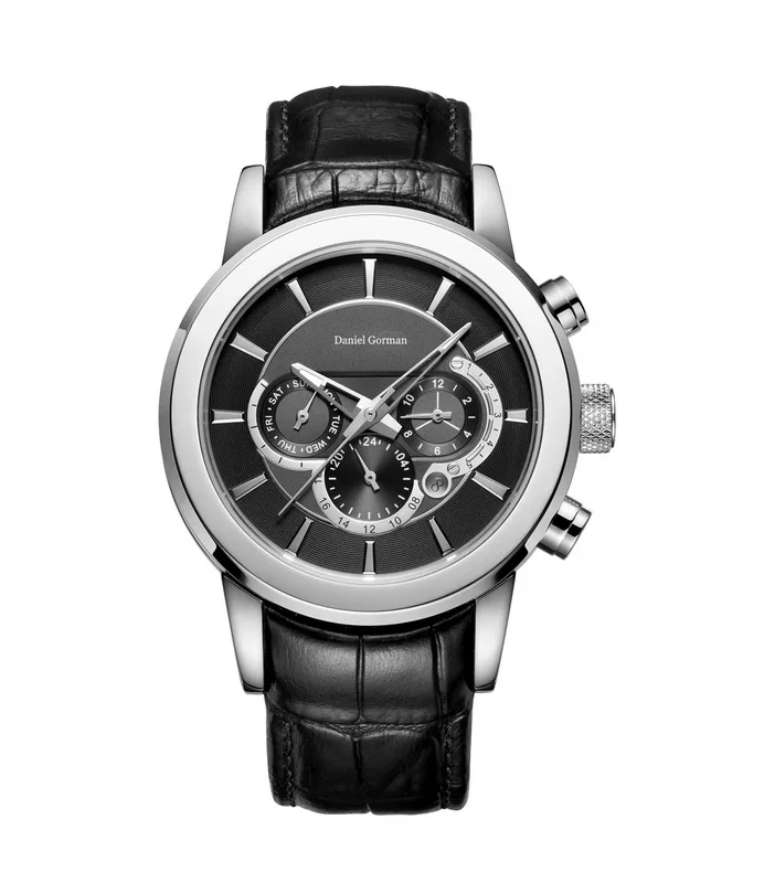 

2021 hot sale highedn business men's chinese automatic watch leather belt for watch