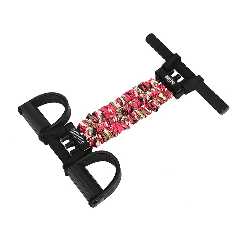 

RTS High Quality Pedal Tensioner Resistance Band Home Gym Yoga Stretching Slimming Training, Camouflage color