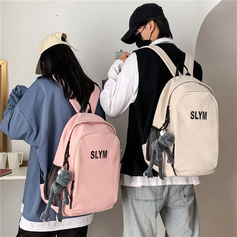 

Hot Selling New Style Shoulder bag Multicolor Can Be Chosen Young Man Backpack School Bag for Teenagers, Pink/blue/withe/black