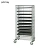 electronic esd tray carts anti static box trolley one size and configuration accommodates many PCB and subassembly sizes