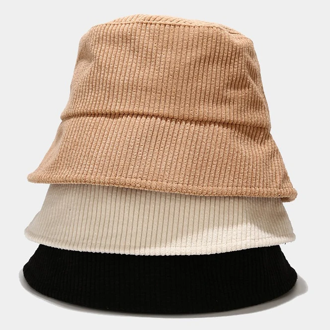 

customize your own low bucket hat fisherman moq blank plain winter bucket hat corduroy, Many