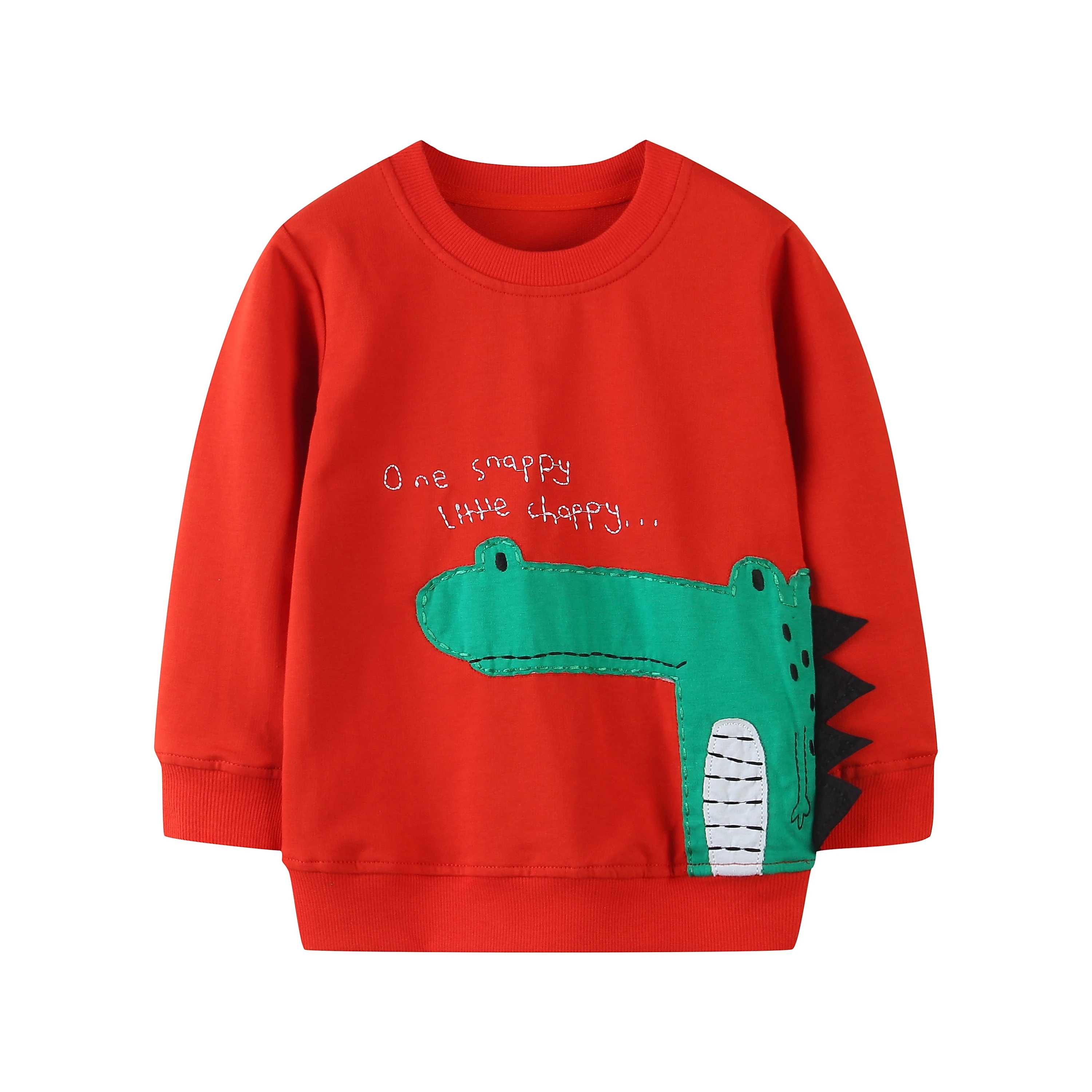 

2021 autumn new products children's sweaters long-sleeved round neck children's sweaters cotton embroidery children's sweaters