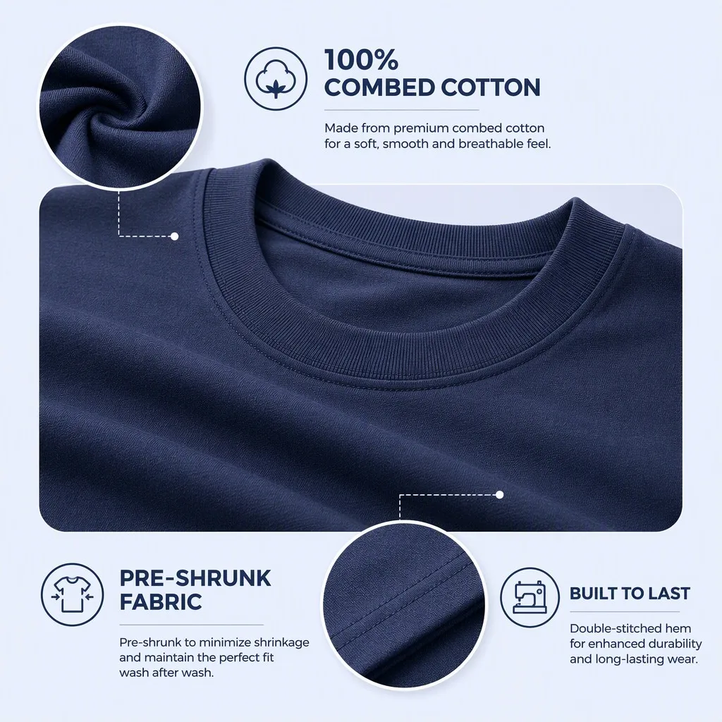 Combed Cotton Fabric Quality