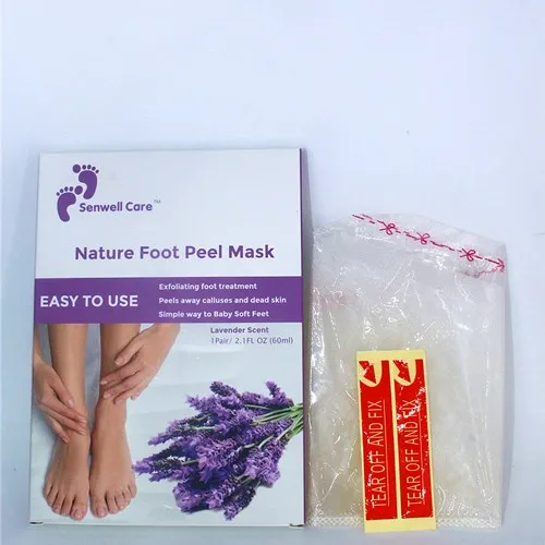 

OEM Wholesale Baby milky peeling exfoliating Korea foot mask spa