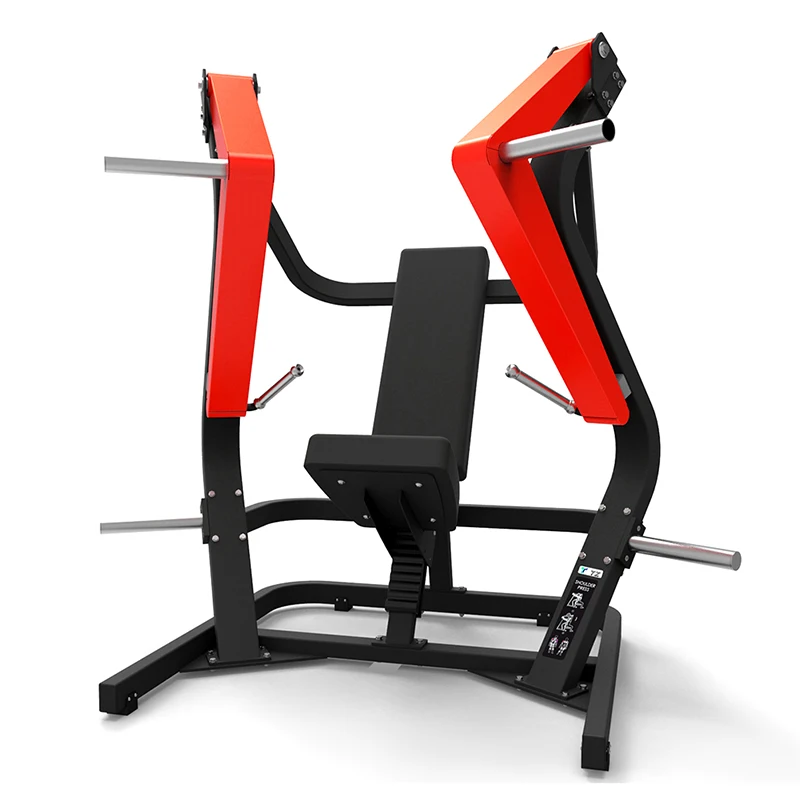 

High Quality Plate Weight Gym Equipment Wide Chest Press For Exercise, Gray, black