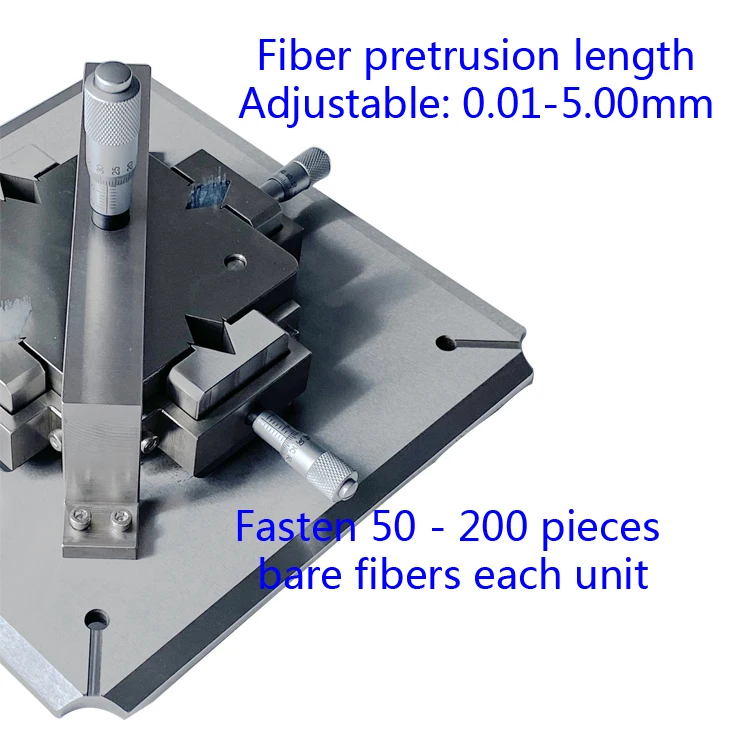 Bare Fiber Array Polishing Fixture Capacity Max 900pcs In One Cycle, Fiber Optic Multi Fiber Polishing Jig