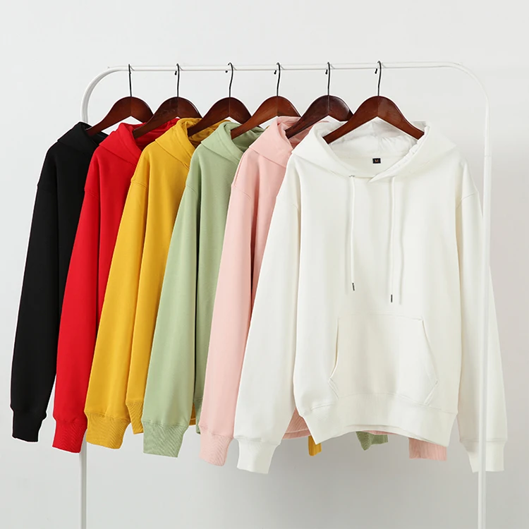 

YLS China Factory Custom Embroid Hoodi 600gsm Fleece Material Basic Unisex Thick Heavyweight Hoodie