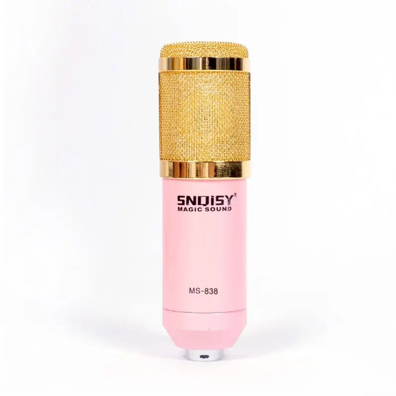 

Wholesale Condenser Microphone Voice Record audio, Black pink blue white