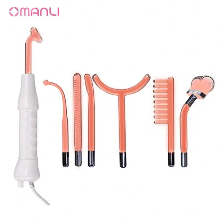 

High Frequency Personal Massager High Frequency Beauty Facial Machine With Violet Ray Wand And Hair Stimulation Machine