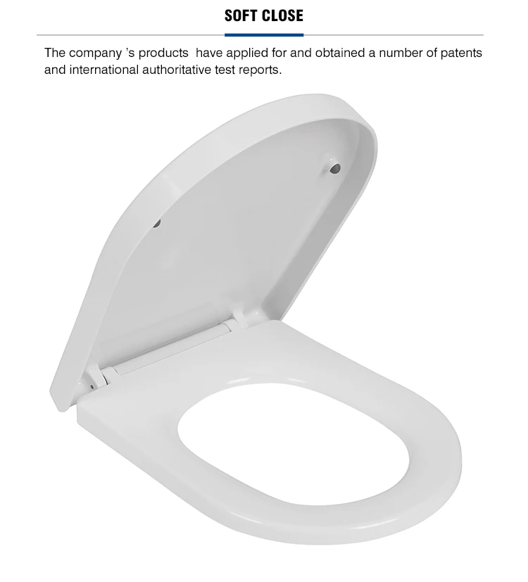 Chaozhou High Quality sanitary ware ceramic Wholesale Custom High end soft close toilet seat cover