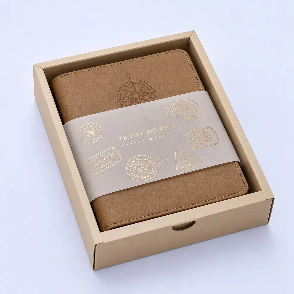 Packaging Innovation - Translucent Vellum Belly Band & Slide Drawer Box