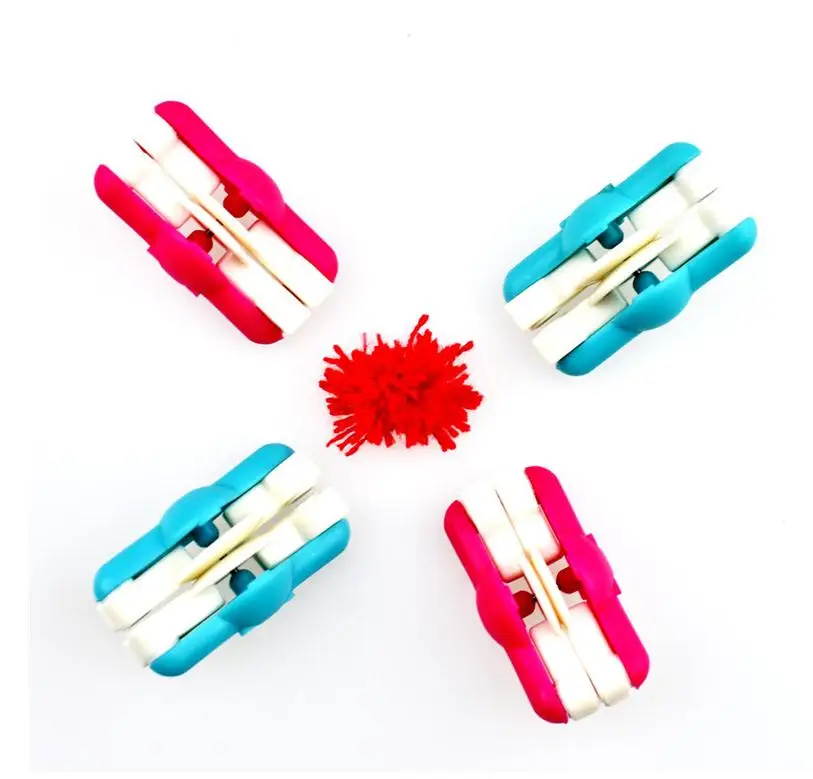 

Mini Pompom Pom-pom Maker For Fluff Ball Weaver Needle Craft DIY Wool Knitting Craft Tool Set Sweater Needle Knitting Tools