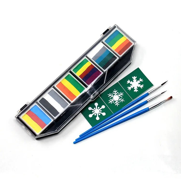 

World Cup fans supplies 6-color layering water-soluble body paint