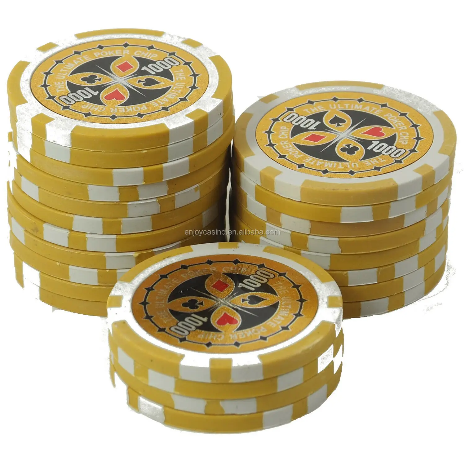Poker Chips 13.5g Custom Metal Core Casino Ultimate 1 To 50000 Buy