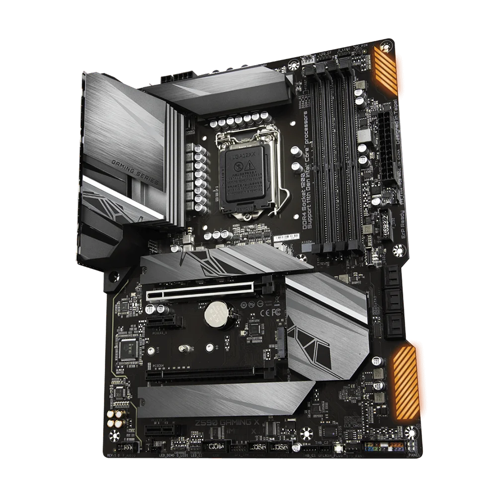 

Gaming Motherboard Component Z590 support cpu i5 i7 i9 4 ddr4 motherboard price 128 GB z590