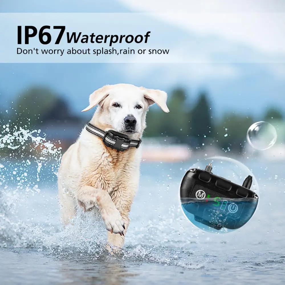 
2020 Version anti bark collar no bark collar dog training collar without remote 