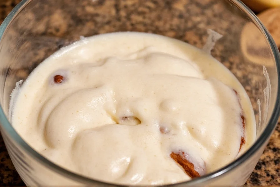 cinnamon bun icing recipe
