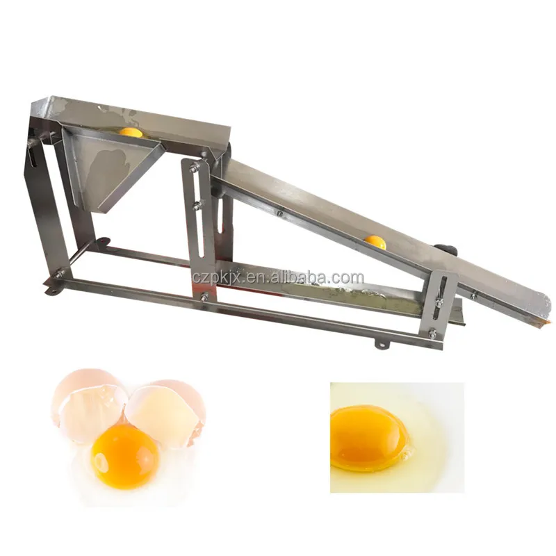 

fresh egg breaker separator egg yolk separating machine duck egg white liquid separating machine