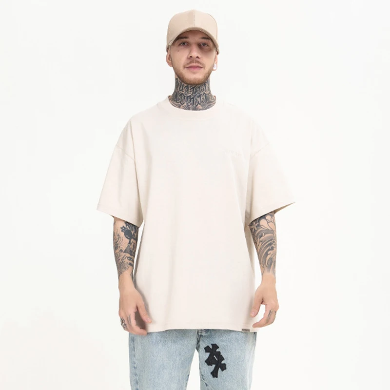 

High Quality men's t Shirt 250 Gms 100% Cotton Blank Basic Print T-Shirt Custom LOGO