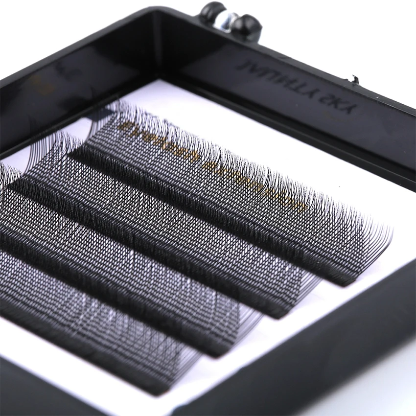 

0.07mm C/D Curl W Eyelash Extension Easy Fanning Volume Eyelash Extensions Supply New Design W Shape Lashes, Natural black
