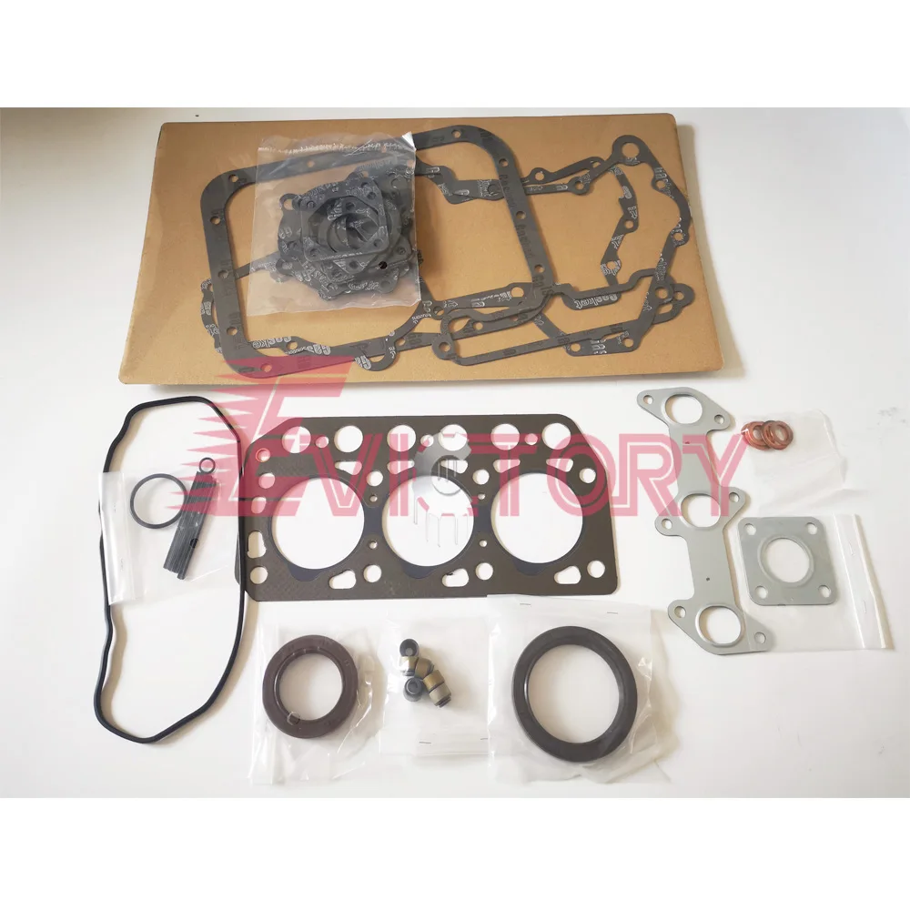 

For MITSUBISHI K3D overhaul rebuild kit oversize piston 0.50mm ring 020 gasket bearing