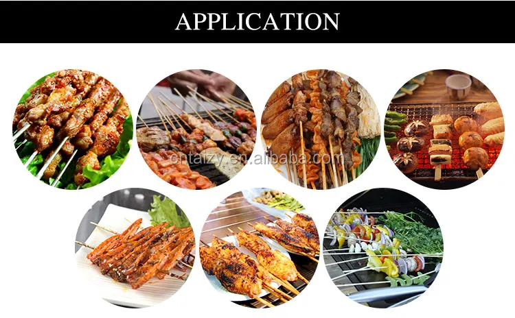 china kebab doner skewer wearing making machine mutton meat skewer machine