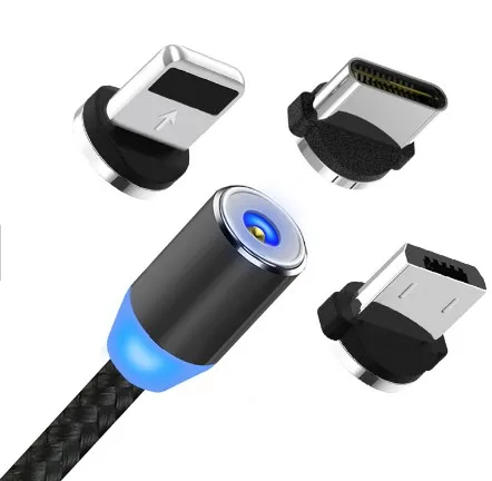 

Cheap Sale 3in1 Magnetic Charging Cable Usb Cable Wholesale Fast Charging Magnet Charger Usb Cable