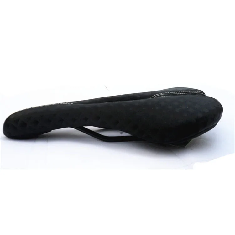 

High Quality Thick Mountain Bike Bicycle Saddle,Elastic Silicone Bicycle Riding Soft Bike Seat, Black