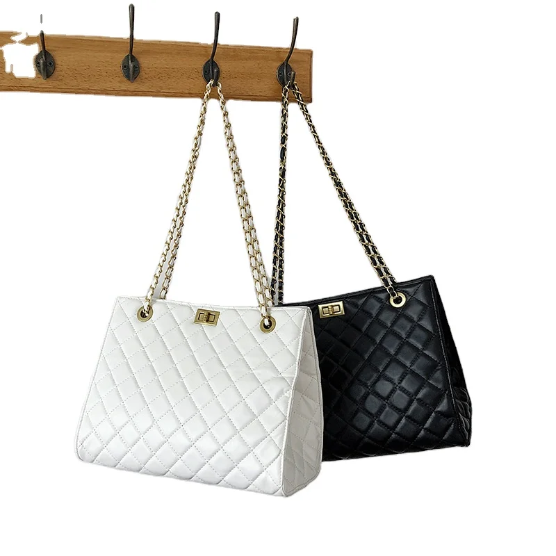 

Fashion Rhombic Chain Shoulder Crossbody Luxuey Pu Leather Purses Women Bag Hand Bags, Multi color