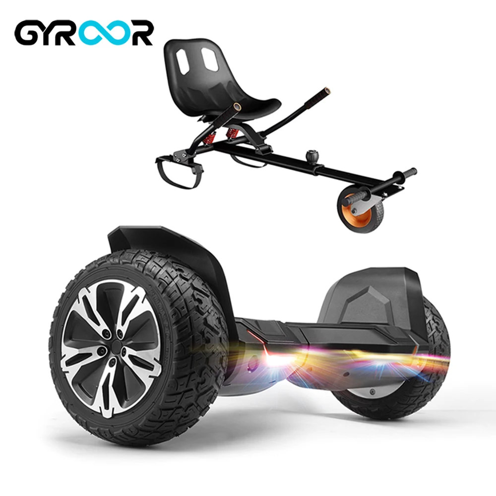 

2021 New Child Scooter Hoverkart Smart Karting Electric Racing Go Kart Three Wheel hoverboard Hoverkart, Black/red/white/blue