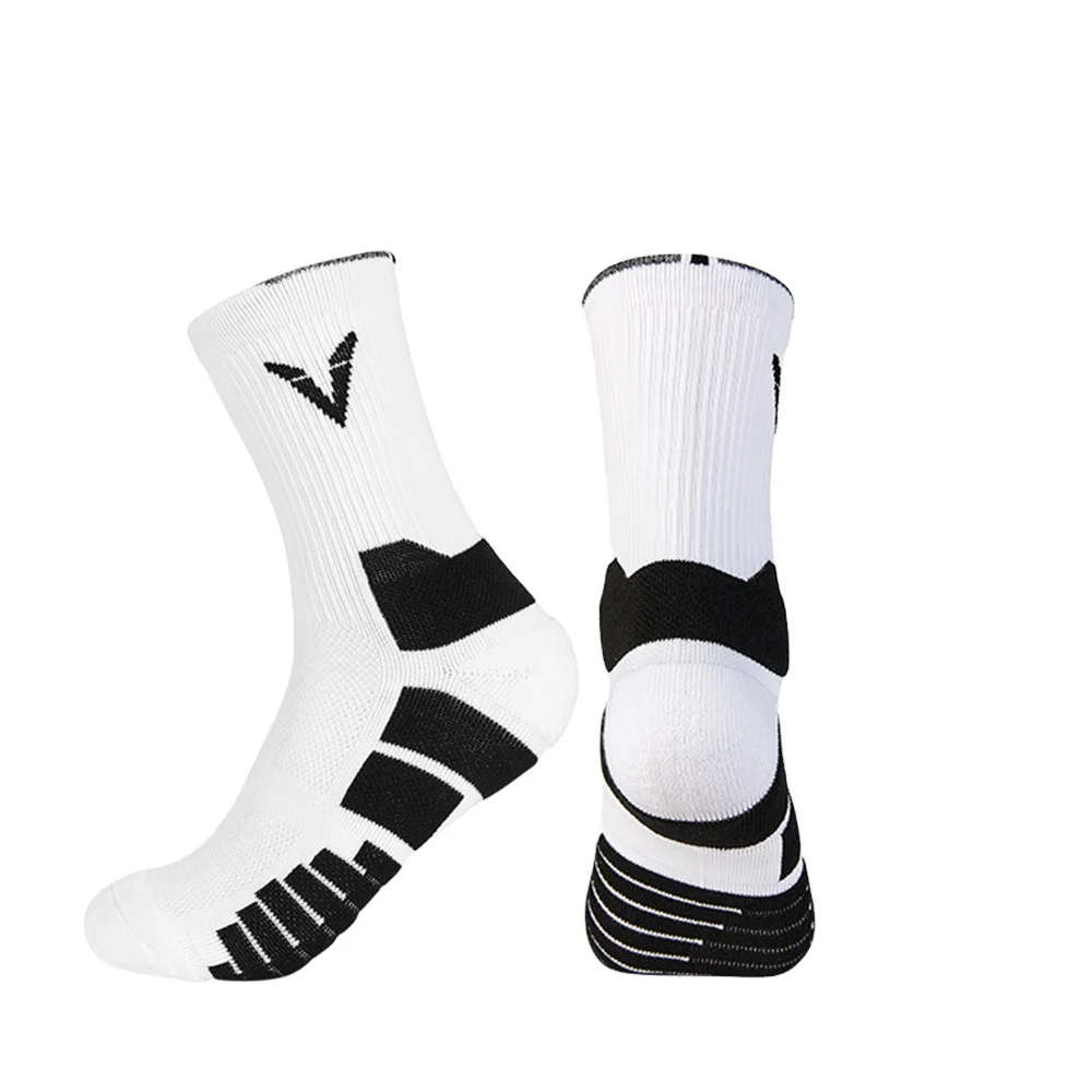 

2020 New Design Breathable Comfortable Basketball Socks Compression Sport Sock