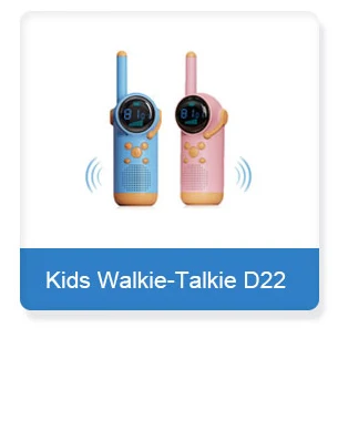 Europe Hot sale Toys Children digital talkie-walky accessories radio walkie talkie two for kids 2022 Christmas Gifts