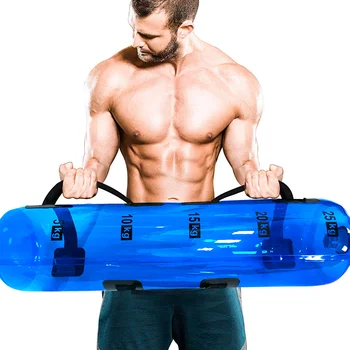 

Aqua Bag Instead of sandbag Training Power Bag with Water Weight Ultimate core and Balance Workout Portable Stability Fitness, Transparent