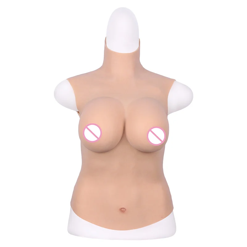 

KnowU C Cup Halfings Body Long Realistic Silicone Breast Form Crossdressers Silicone Boobs for Transgenders