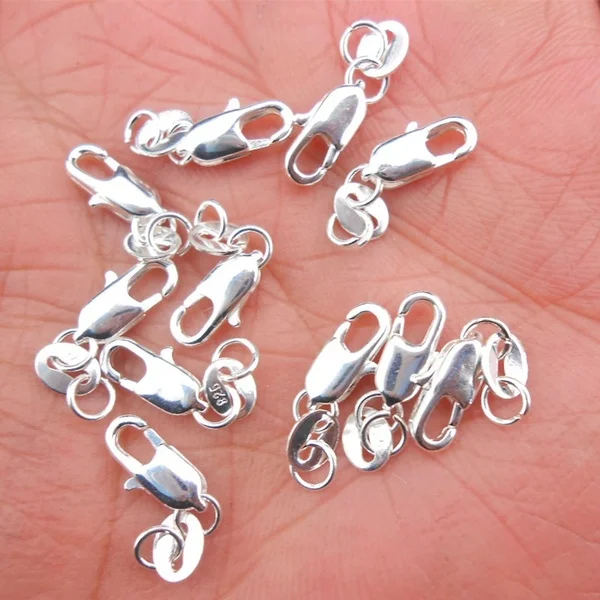 

Clasps & Hooks jewelry accessories 925 sterling silver lobster clasps