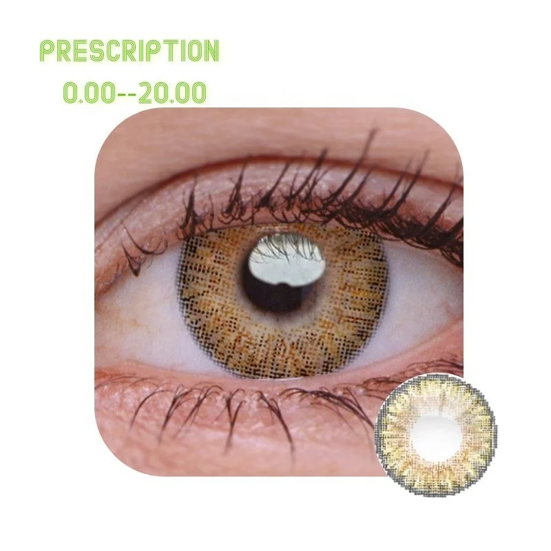 

Fresh Colour Yearly Lenses Pure hazel Eye Color Contact Lens Circle Prescription Soft Wholesale Contact Lenses