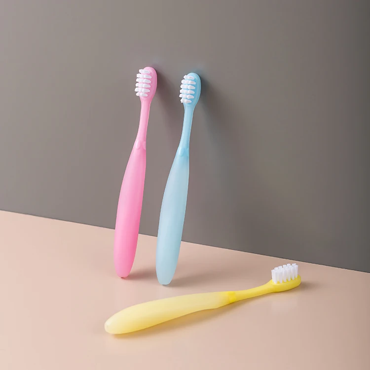 

Rubber Handle Child Tooth Brush For Kids Toothbrush