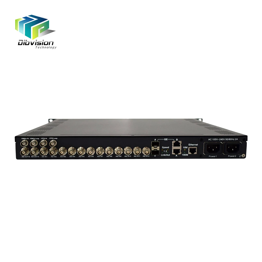 

3 layer ASI TO IP/ASI digital ISDB-T/TB audio video multiplexer