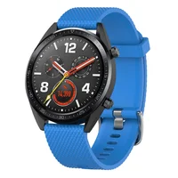 

22mm Soft Rubber Silicone Silicon Watch Band Strap for Huawei GT GT2 / Honor Magic