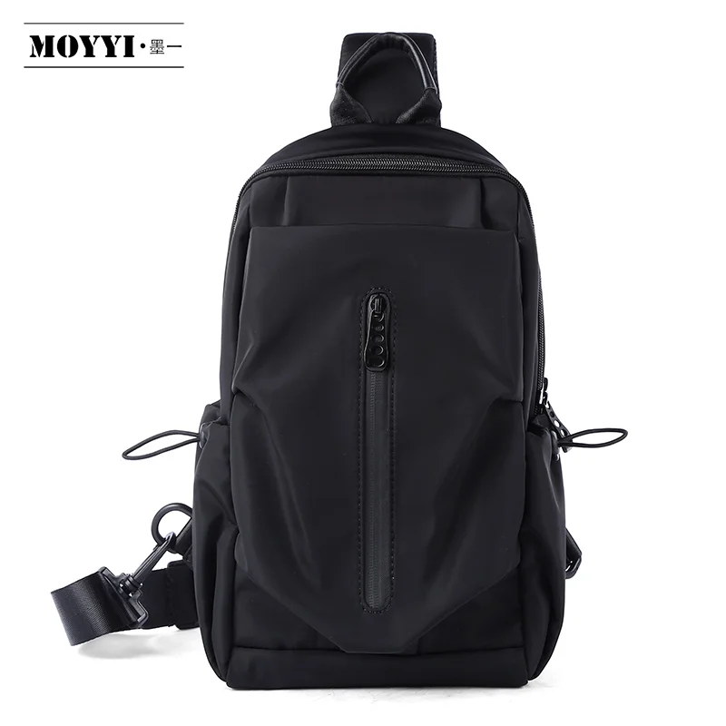 

2021 MOYYI Men's Oxford Shoulder Bags Cross Body Anti Theft Mochila Messenger Bag, Black