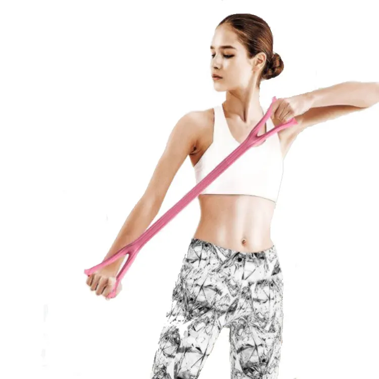 

Fitness Elastic Eight-character Rally 8 Word Chest Expander
