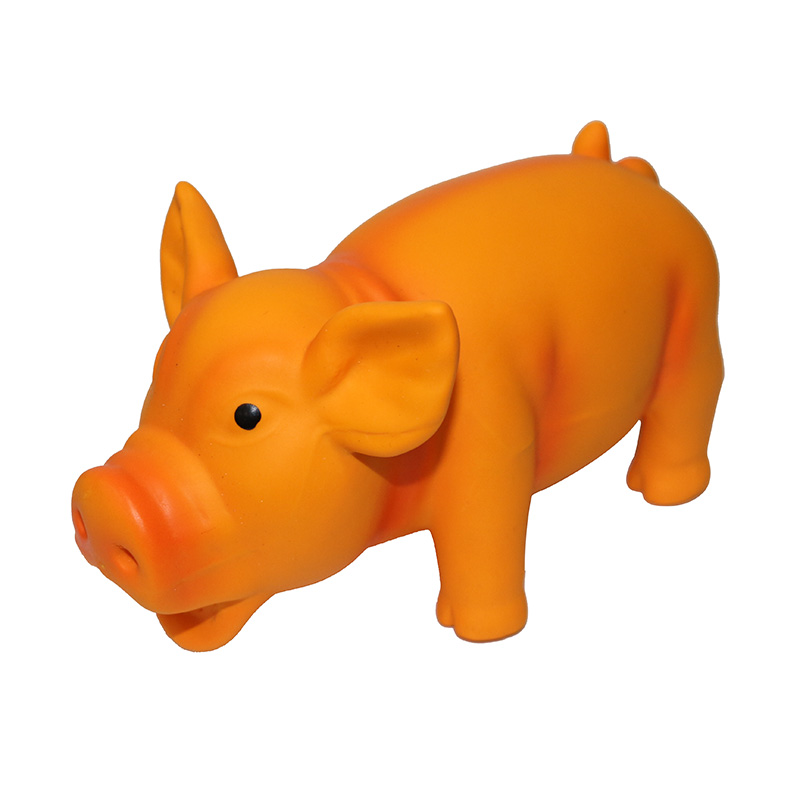 

Thinkerpet Funny latex dog toy interactive toy that can make a pig cry pig dog toy