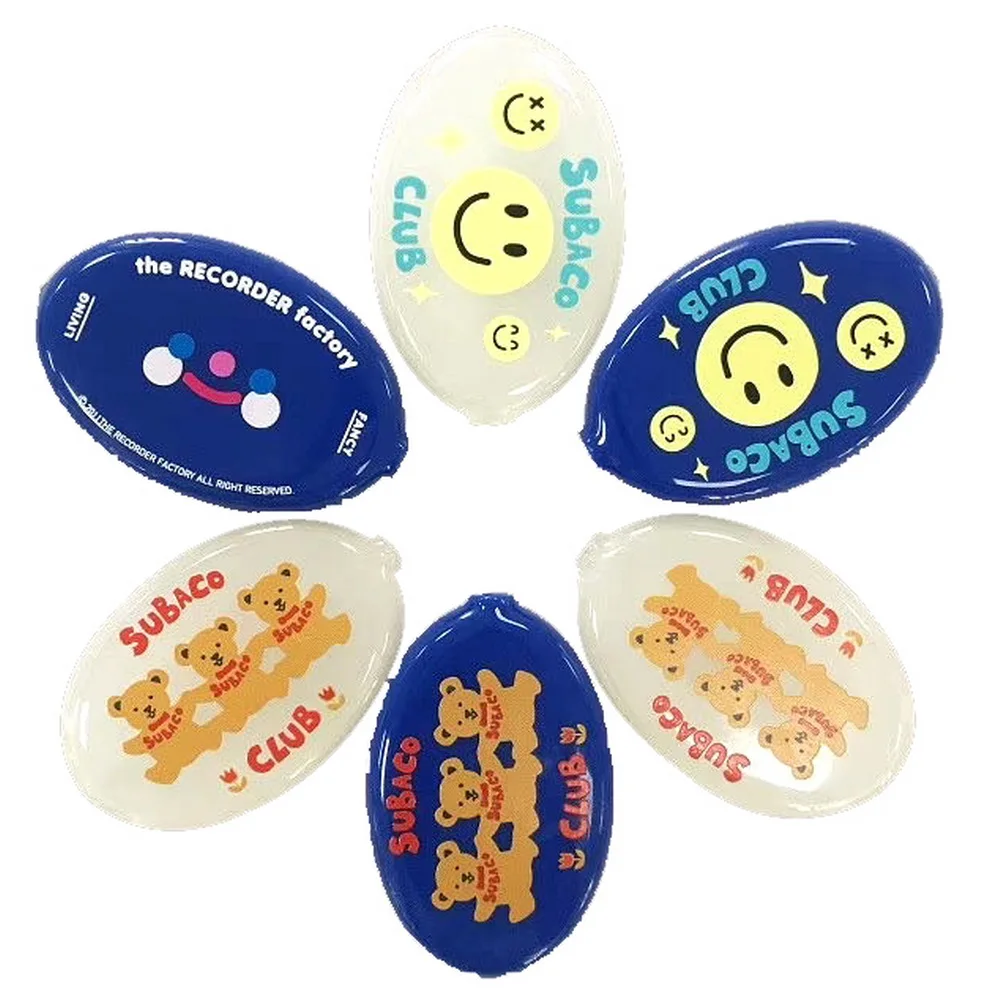 

Round plastic squeeze coin purse clear plastic coin holders pocket coin bag, Customized color