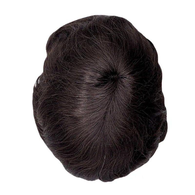 

Y03 Men's hairpiece thin skin hair toupee human hair light medium fine mono lace men hair toupee